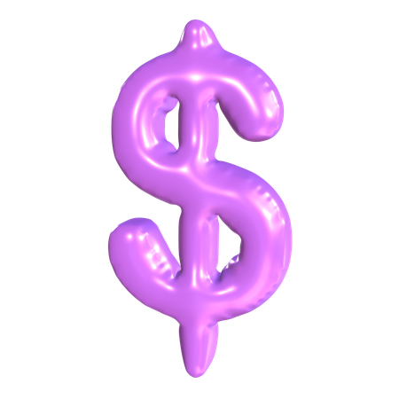 Dollar Sign  3D Icon