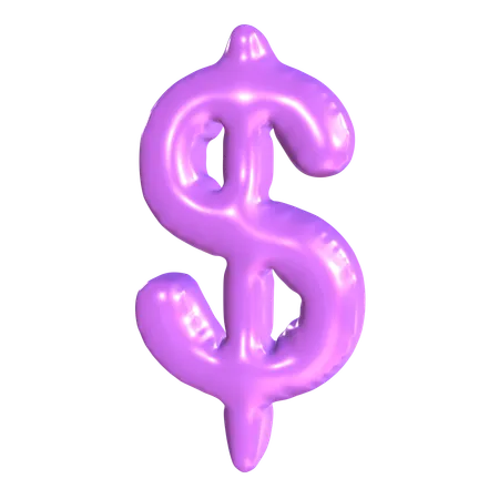 Dollar Sign  3D Icon