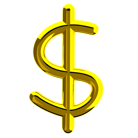 Dollar Sign  3D Icon