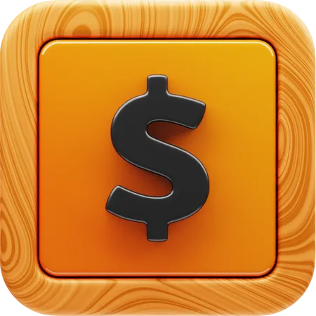 Dollar Sign  3D Icon