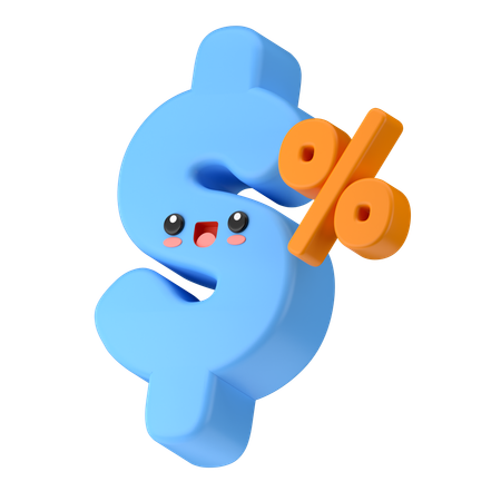 Dollar Sign  3D Icon