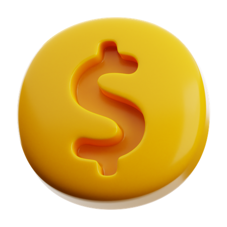 Dollar Sign  3D Icon
