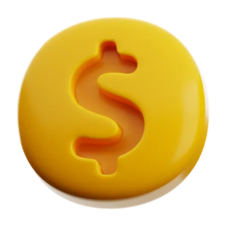 Dollar Sign 3D Icon
