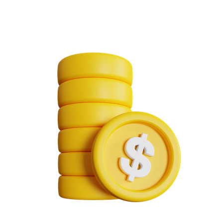 Dollar Stack  3D Icon