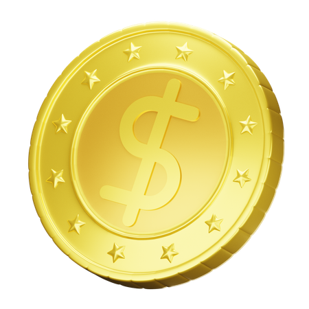 Dollar Symbol  3D Icon