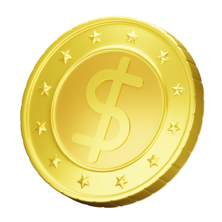 Dollar Symbol  3D Icon