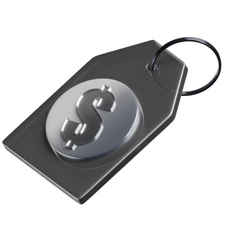 Dollar Tag  3D Icon