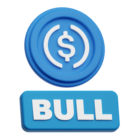 Taureau du dollar  3D Icon