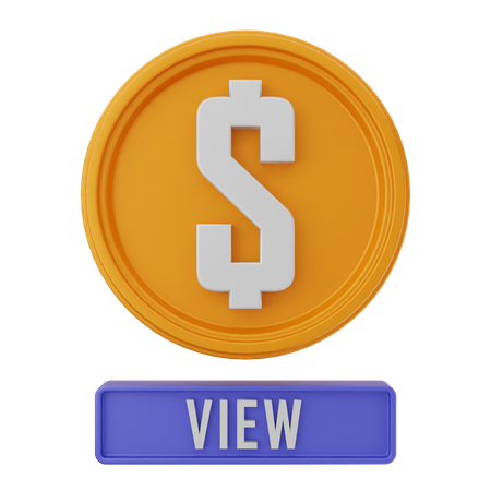 Dollar View  3D Icon