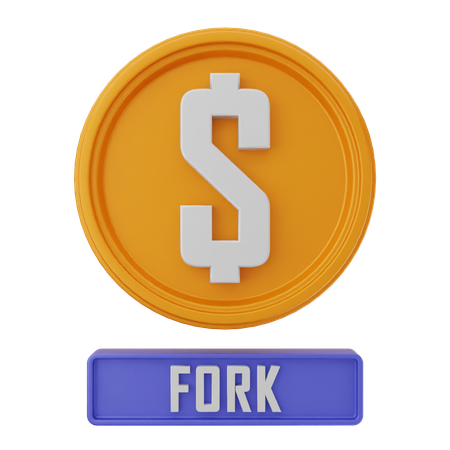 Dollargabel  3D Icon