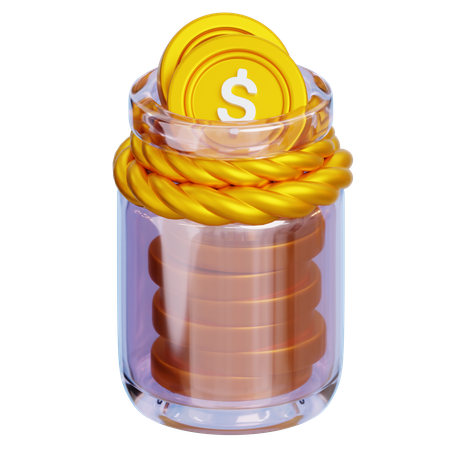 Dollarglas  3D Icon