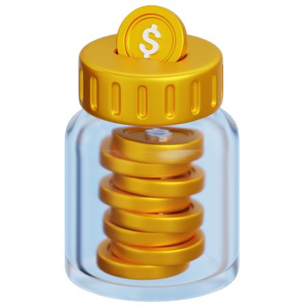 Dollarglas  3D Icon