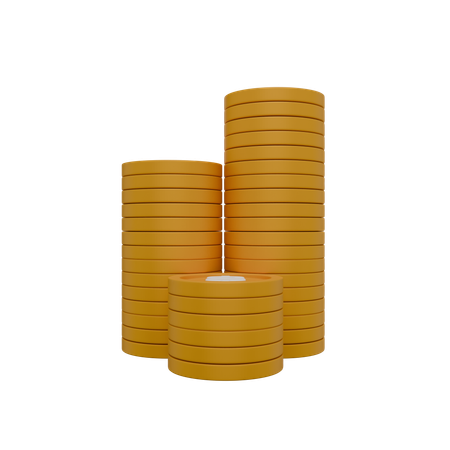 Dollarmünze  3D Icon