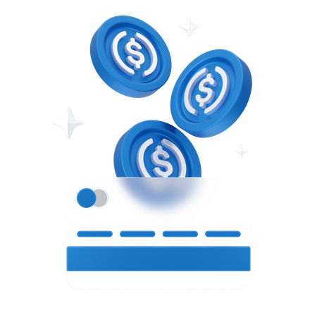 Dollarmünzen  3D Icon