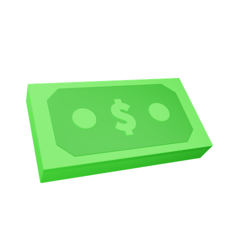 Dollarnote  3D Illustration