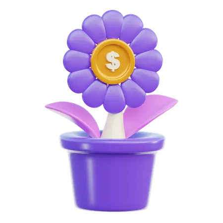 Dollarpflanze  3D Icon