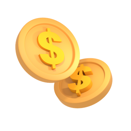 Dollars américain  3D Icon