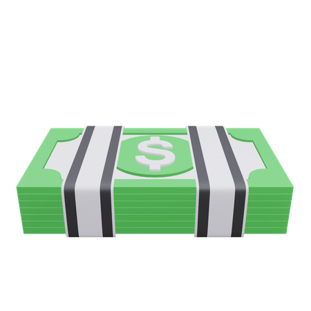 Dollars pack  3D Icon