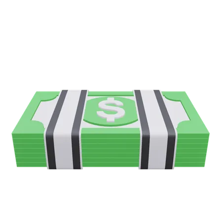 Dollars pack  3D Icon