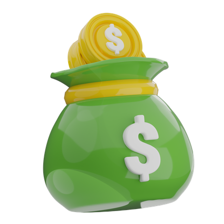 Dollarsack  3D Icon