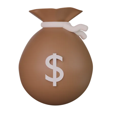 Dollarsack  3D Icon