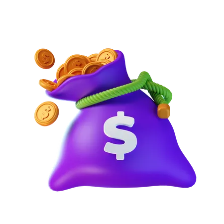 Dollarsack  3D Icon