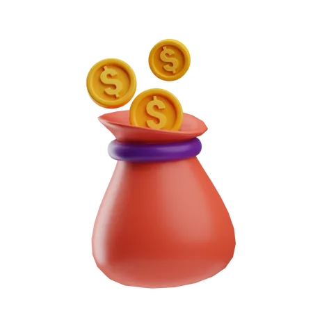 Dollarsack  3D Icon