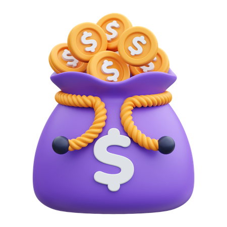 Dollarsack  3D Icon