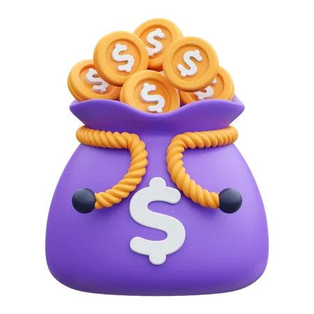 Dollarsack  3D Icon