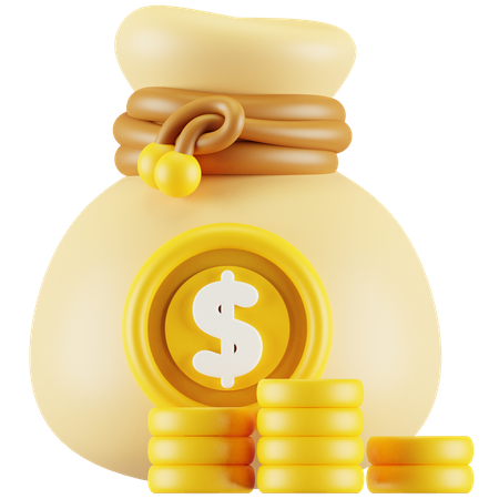 Dollarsack  3D Icon