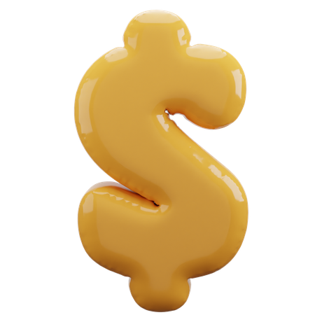 Dollarsymbol  3D Icon