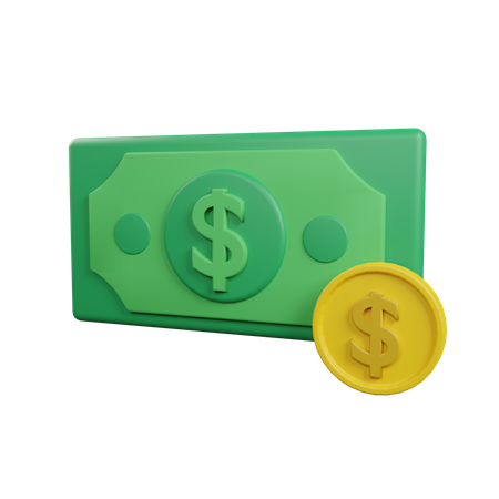 Dollarwährung  3D Illustration