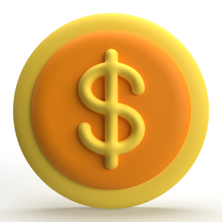 Doller  3D Icon