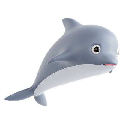 Dolphin  3D Icon