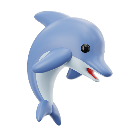 Dolphin  3D Icon