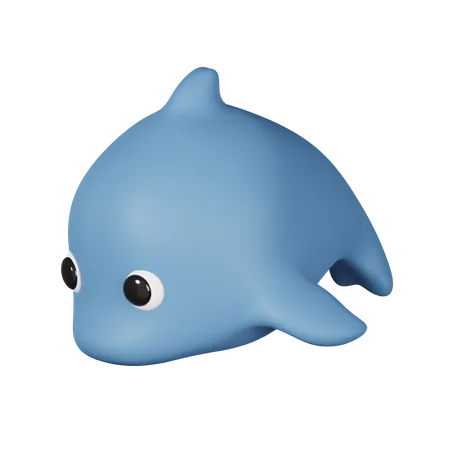 Dolphin  3D Icon