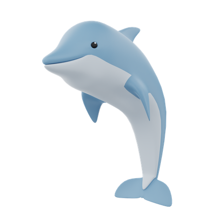 Dolphin  3D Icon