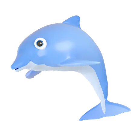 Dolphin  3D Icon