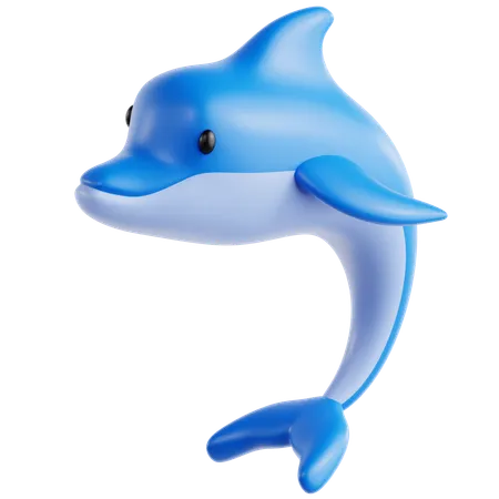 Dolphin  3D Icon