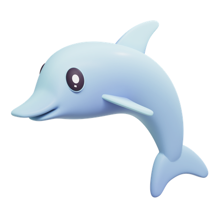 Dolphin  3D Icon