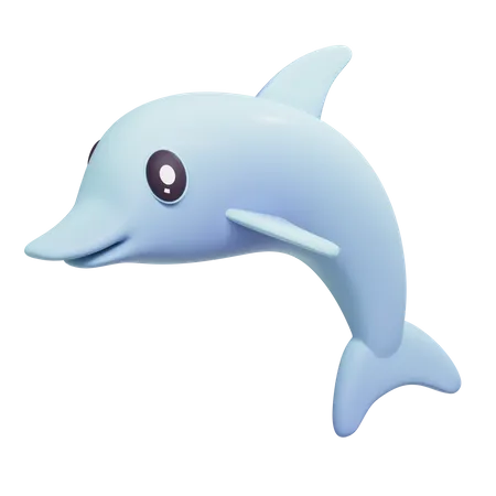 Dolphin  3D Icon