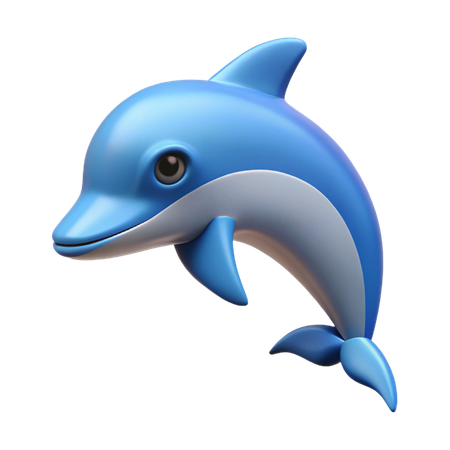 Dolphin  3D Icon