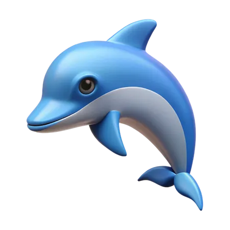 Dolphin  3D Icon