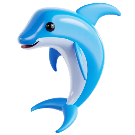 Dolphin  3D Icon