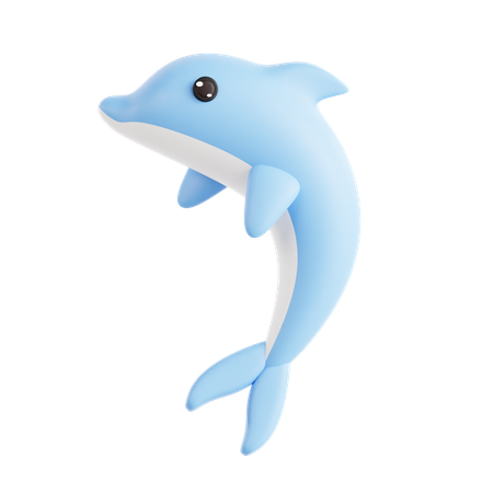 Dolphin  3D Icon