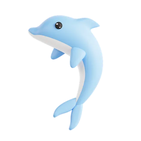 Dolphin  3D Icon