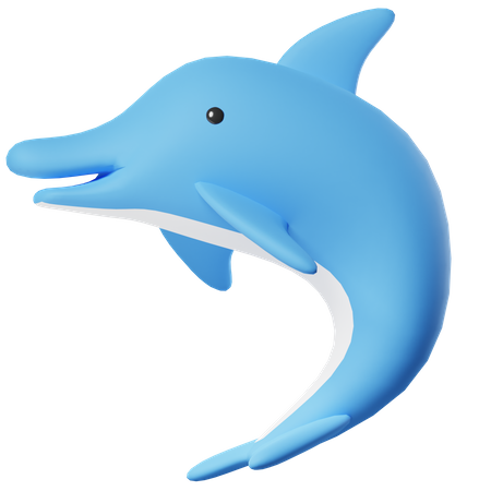 Dolphin  3D Icon