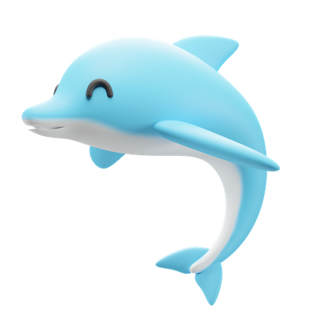 Dolphin  3D Illustration