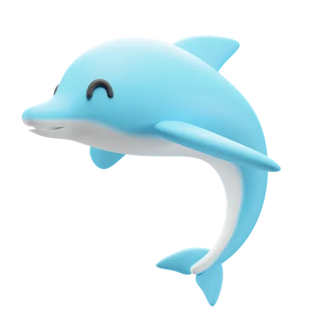 Dolphin  3D Illustration