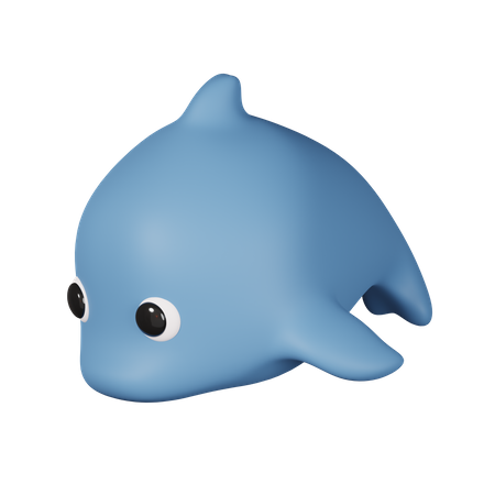 Dolphin 3D Icon